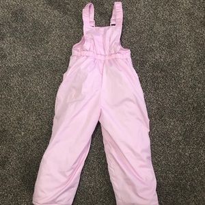 Girls snow overalls